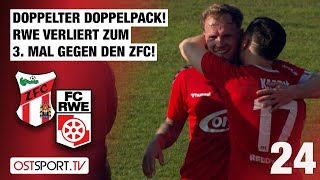 Doppelter Doppelpack RWE verliert 3 Mal gegen ZFC Meuselwitz  RW Erfurt  Regionalliga Nordost [upl. by Eirual]