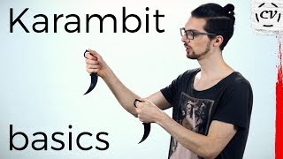 Karambit Flipping Basics Tutorial [upl. by Kcirdnekel447]