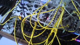 Harvestman Polivoks VCGVCFLPG wogglebug euro modular synth [upl. by Kina5]