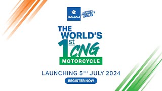 The World’s First CNG Motorcycle  July 5 2024 [upl. by Loralee]