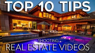 How to Shoot Real Estate Videos  TOP 10 TIPS [upl. by Marylou218]