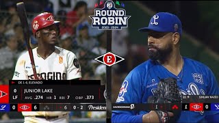 Resumen Tigres del Licey VS Leones del Escogido Round Robin 16012024 [upl. by Aremus]