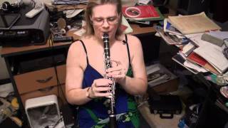 Daphnis et Chloe Eb clarinet part Second Suite slow technical work 22nd Feb 2012 [upl. by Urd262]