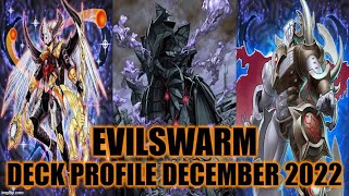 EVILSWARM DECK PROFILE DECEMBER 2022 YUGIOH [upl. by Paige]