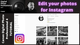 CANON Digital Photo Professional 4 Tutorial  DPP4  Edit Your Photos for Instagram [upl. by Xirdnek]