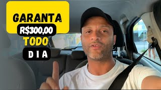 300 reais LÍQUIDOS todo dia na Uber  como garantir uma meta mínima nos apps [upl. by Artima759]