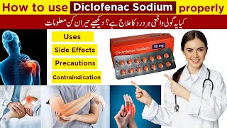 Uses of Diclofenac Sodium Tablet  Side Effects  Dosage  Precautions amp Contraindications [upl. by Anuqahs]