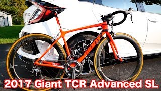 2017 Giant TCR Advanced SL My Racing Setup [upl. by Broadbent517]