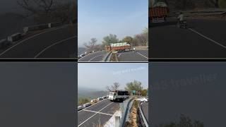 Leyland trucks in sharp curve ghat road Uturn mass entry hairpin bend [upl. by Levon]