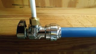 how to install a fridge water line [upl. by Ahseenyt858]