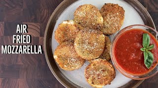 Air Fryer Mozzarella Better than Cheese Sticks [upl. by Block663]