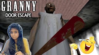 Granny Door Escape 😱😥 In Night Mode👻☹️ கிழவி Vs Me 😂😂 Jeni Gaming [upl. by Akihsar]