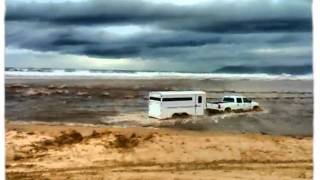 Pismo Beach  Oceano Dunes New Years 2011  Creek  River Crossing [upl. by Eenyaj]