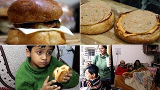 Afternoon to Night Routine  INDIAN DINNER ROUTINE  Veg patty burger  Chicken Salami burger [upl. by Som]