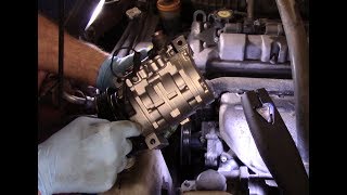 How to replace the AC compressor [upl. by Monro]