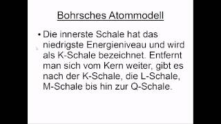 Bohrsches Atommodell [upl. by Poore]