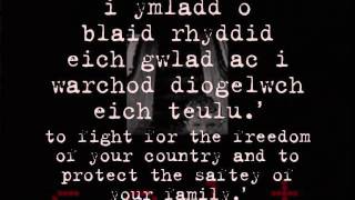 Maech Angen Chi  Celt geiriau  lyrics [upl. by Scopp]