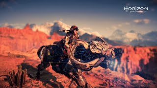 Riding Across the Map of Horizon Zero Dawn NO HUD [upl. by Ibbetson]