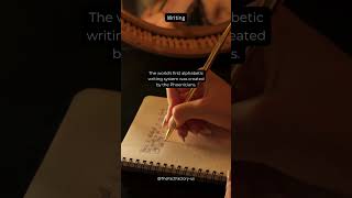 Writing Phoenicians Alphabet Writing History Shorts [upl. by Ttreve]