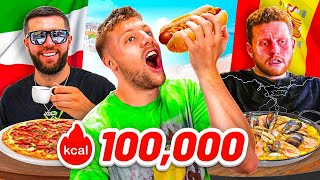 SIDEMEN EUROPE 100000 CALORIE CHALLENGE [upl. by Amandie]