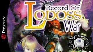 Record of Lodoss War  обзор игры  Dreamcast [upl. by Aimahs497]