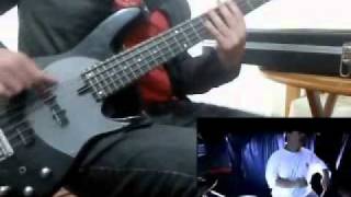 BACCHIKOIバッチコイ Bass cover ナルト 疾風伝 Naruto Shippuden 8 ED [upl. by Latin]