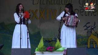 1408150404 Itsaso eta Irune Elizagoien ahizpak 2014ean Zeanuriko txapelketan [upl. by Cai69]