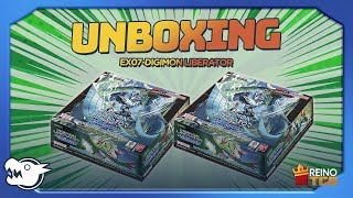 UNBOXING EX07  DIGIMON LIBERATOR EX7 Digimon Card Game TCG [upl. by Doherty388]