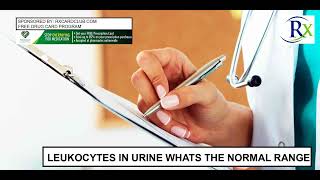 Leukocytes In Urine Whats The Normal Range [upl. by Frederik]