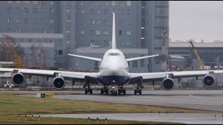 Transaero  Трансаэро EIXLD Boeing 747446  Взлёт во Внуково VKOUUWW [upl. by Ecienaj698]