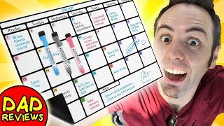 MAGNETIC WHITEBOARD CALENDAR  Plan Smart Magnetic Planner Unboxing [upl. by Prober]