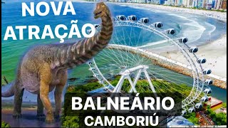 Balneário Camboriú Hoje PARQUE DOS DINOSSAUROS Nova Atração Turística balneáriocamboriú dicas [upl. by Kelleher]