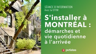 🇨🇦 Sinstaller à Montréal  démarches et vie quotidienne à votre arrivée au Québec [upl. by Meyeroff]