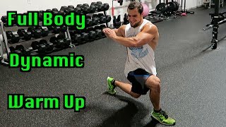 Full Body 5 Minute Dynamic Warm Up for Intense Workouts [upl. by Ahsercel]