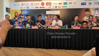 PBA ALLSTAR BACOLOD PRESS CONFERENCE WITH MAYOR ALBIE BENITEZ [upl. by Brunhilde]