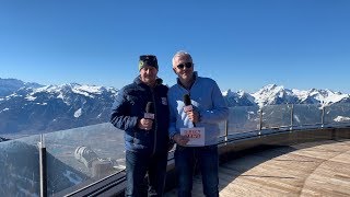 Présentation du Kuklos Leysin restaurant panoramique tournant à 360° [upl. by Suanne]