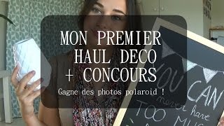 ► HAUL DECO   concours gagne des photos polaroid [upl. by Tamsky]