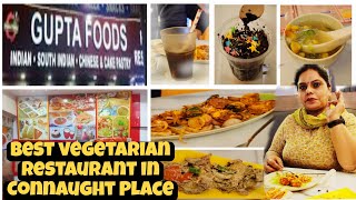 BEST Restaurants in Delhi  CP Connaught Place mostly amp Famous Cafes worth a visit  Delhi Food😋 [upl. by Hgielhsa]