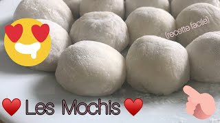 🇯🇵 Mochi 🍡 recette simple  4 ingrédients •Ebene• [upl. by Nairret]