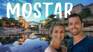 FIRST IMPRESSIONS of MOSTAR  Why you NEED to visit BOSNIA amp HERZEGOVINA 🇧🇦 [upl. by Allac239]