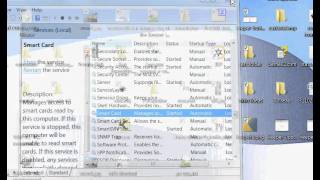 How to enable the smart card service on Windows 7 [upl. by Harim784]