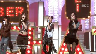 fx  LA chA TA 에프엑스  라차타 Music Core 20090905 [upl. by Lebiralc789]