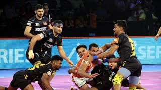 Pro Kabaddi 2018 Highlights  Puneri Paltan vs Telugu Titans  Hindi [upl. by Richman]