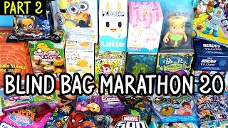 Surprise Blind Bag Marathon 20  Part2  FNAF Disney Gudetama Kidrobot Tokidoki and MORE [upl. by Okihcim]