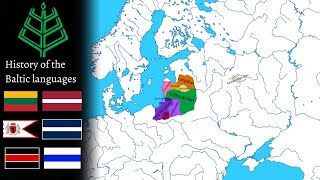 History of the Baltic languages Timeline [upl. by Pascha17]