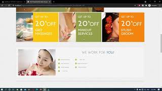 Beauty Parlour Management System using PHP and MySQL [upl. by Gannes886]