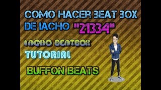 Como hacer el Beat de Iacho21334 BUFFON BEAT [upl. by Oloapnaig]