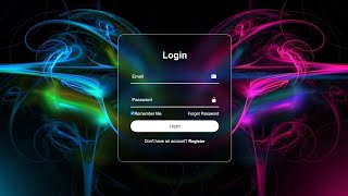 Animated Login Page Design using HTML CSS  Code Aashu [upl. by Peggi]