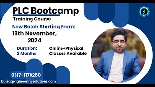 PLC Bootcamp New Batch Announcement [upl. by Yllib209]