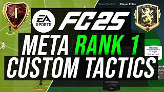 EA FC 25  RANK 1 META FULL TACTICS amp FORMATIONS Post Patch [upl. by Nemzaj]